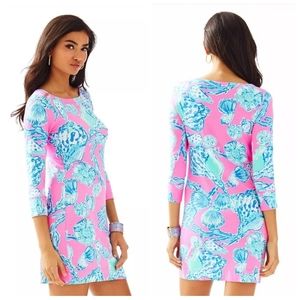 Lilly pulitzer sophie dress pink pout barefoot M